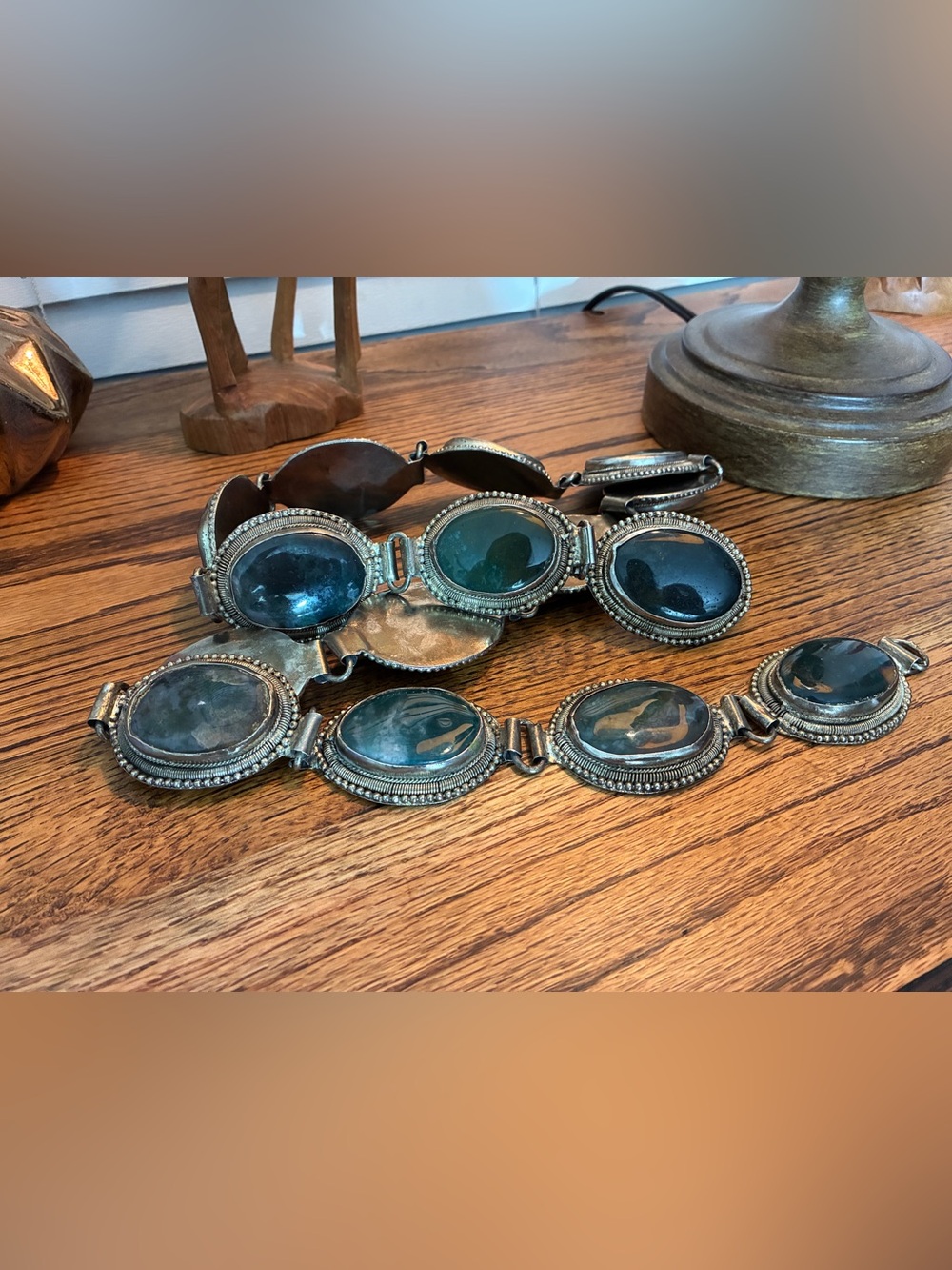 Boho stone belt